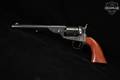 Cimarron Firearms Model 1872 Open Top Army .45 S&W Schofield Blued & Color Case-Hardened in Very Good Condition Image 3
