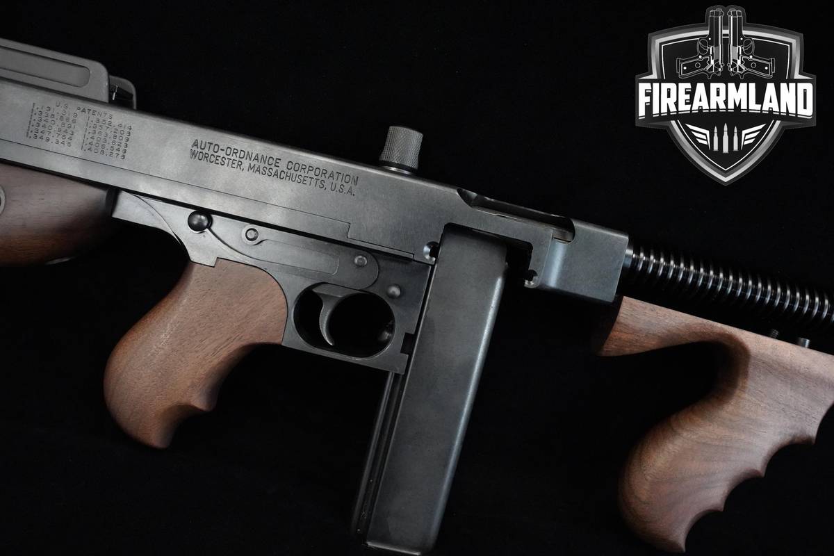 Auto Ordnance Model of 1927A1 Thompson Deluxe Carbine 45 ACP Auto M1 18.5"