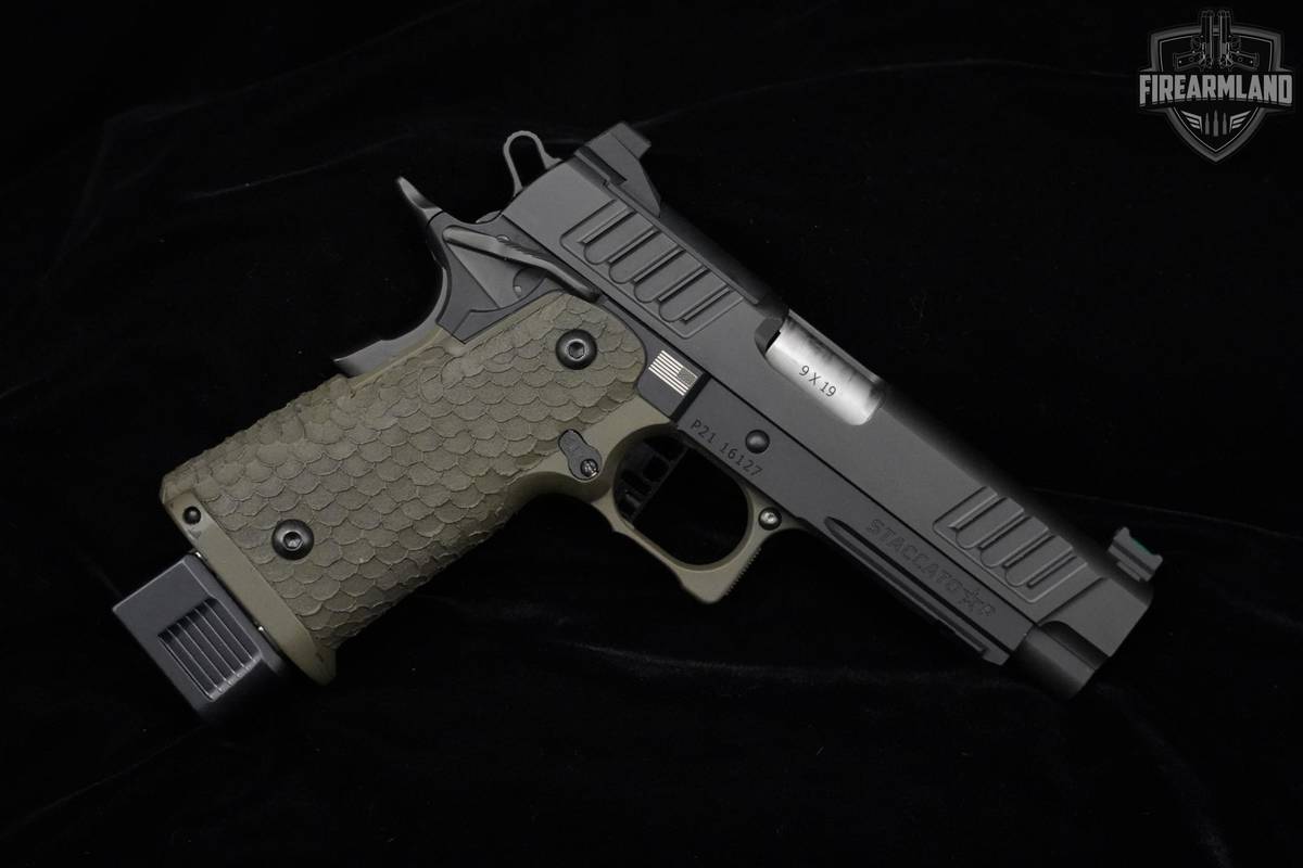 Staccato (STI) Model P 2011 9mm 1911 4.5" Staccato P 2011 2MAGS & ORIG CASE