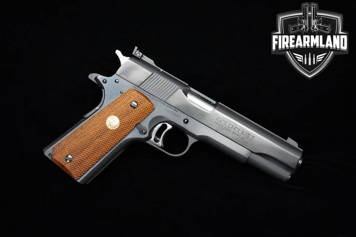 1988 Colt Gold Cup National Match MK IV Series 80 45 ACP Colt MATCH +4 MAGS