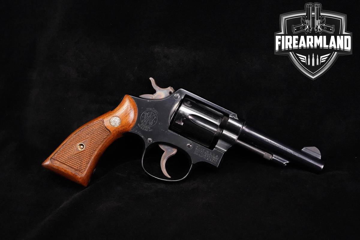 1955 Smith & Wesson S&W .38 M&P 4th Change Pre-Model 10 38-Special 4"