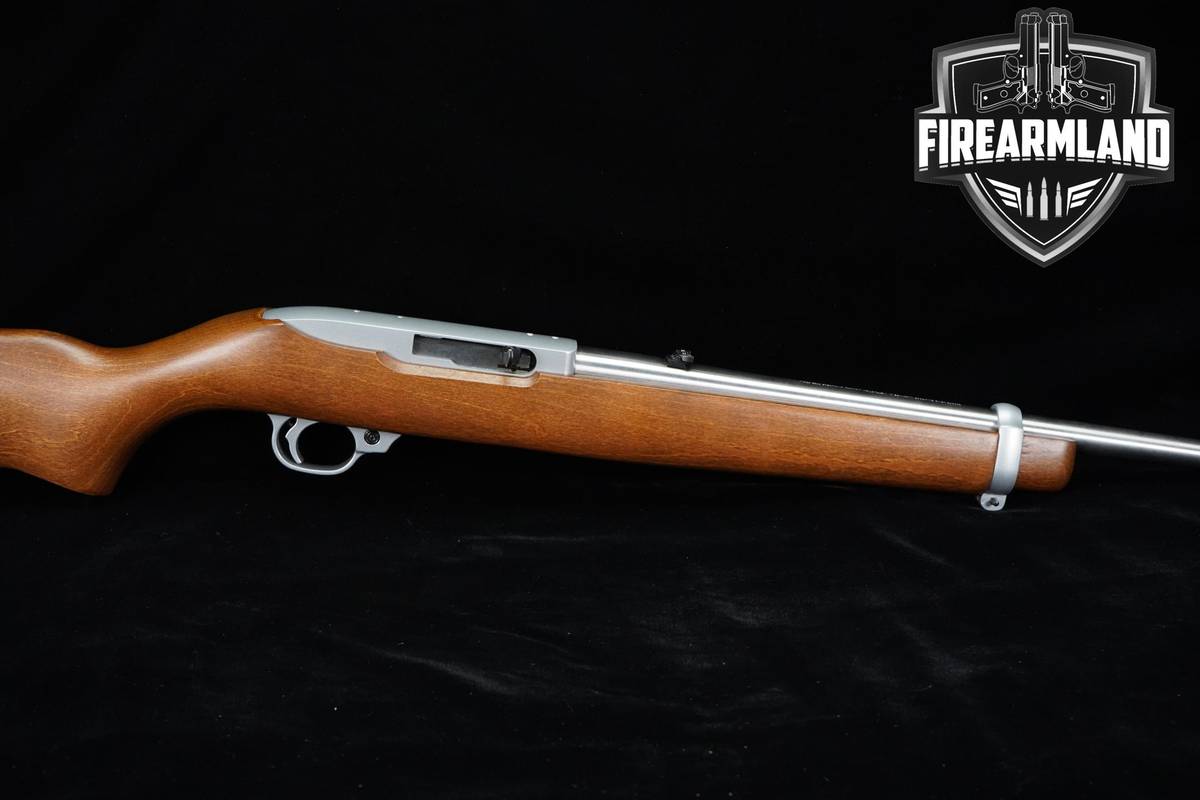 2006 Ruger Model 10/22 Carbine 22LR 18.5" Stainless & Walnut 1022 Rifle