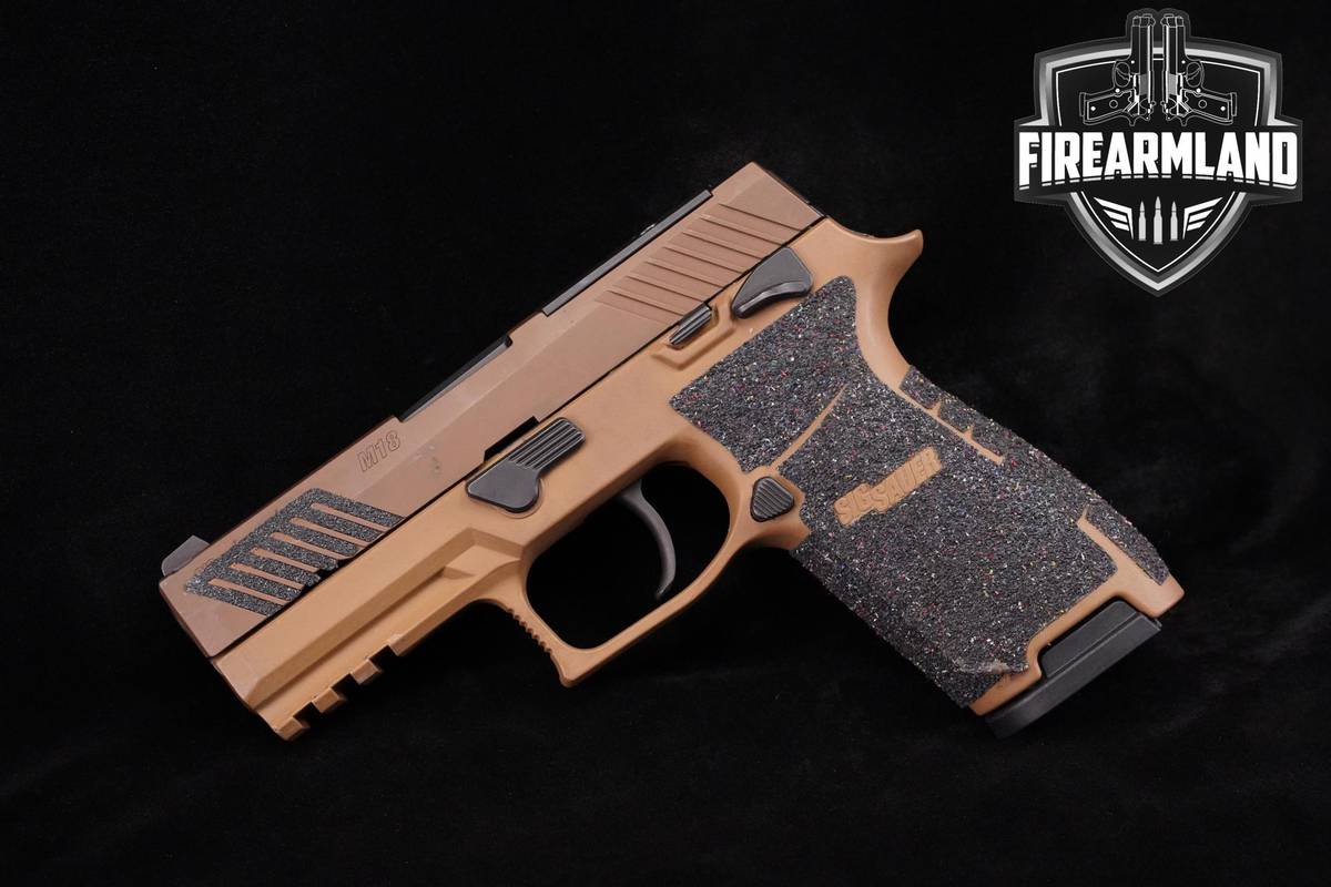 US MILITARY Sig Sauer P320 M18 Pistol 9mm 3.75 Coyote P-320
