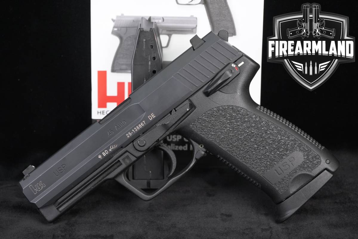 Heckler & Koch H&K USP 45 45ACP 4.41" USP45 GERMAN +2 Mags