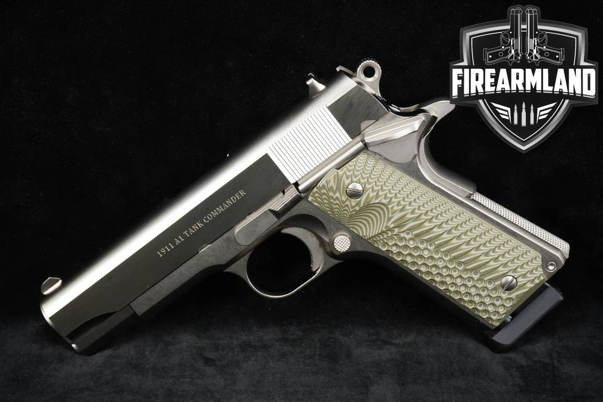 FORGED Tisas 1911A1 Tank Commander TC 9M, Issued Series 9mm 1911 4.25"