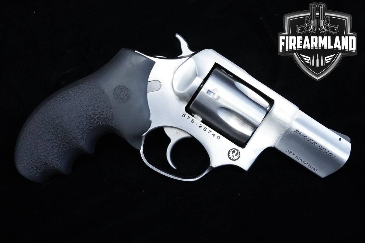 Ruger SP101 357 Magnum 2.25" Satin Stainless Ruger-SP101 SP-101 +ORIG CASE