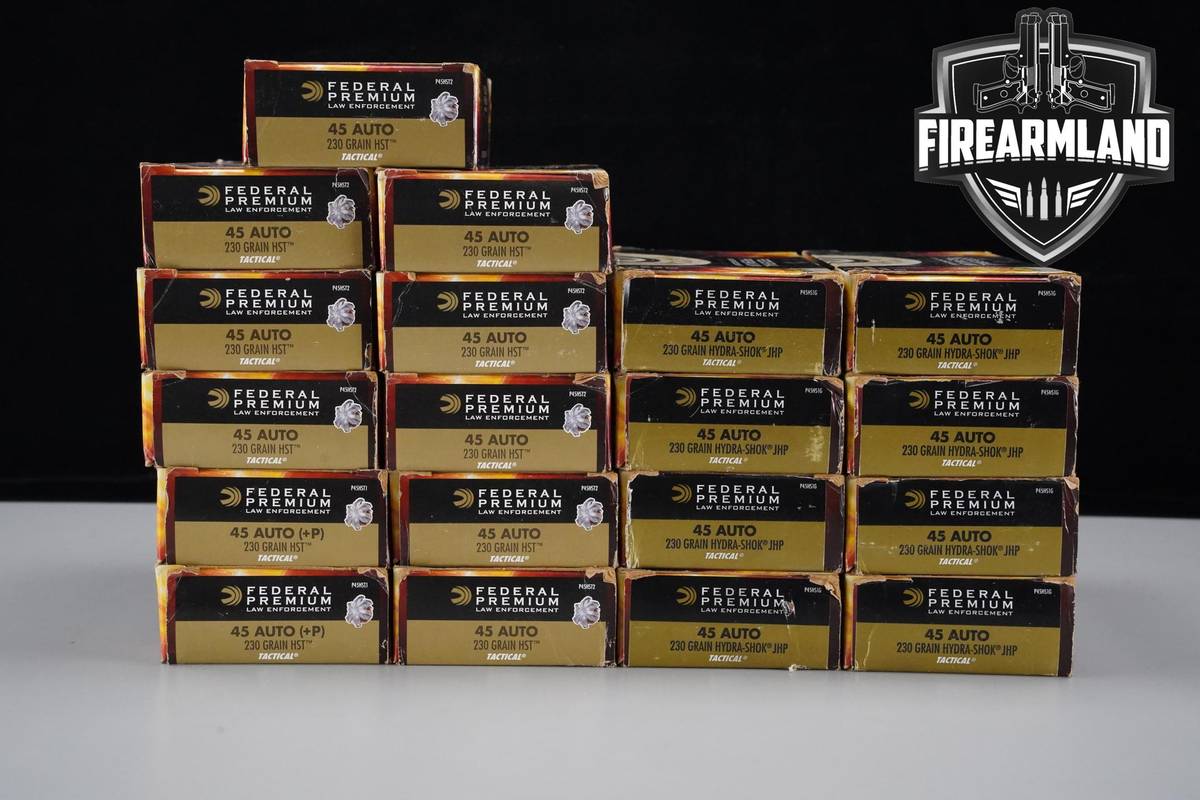 950 RDS! 45 ACP Ammo 45ACP