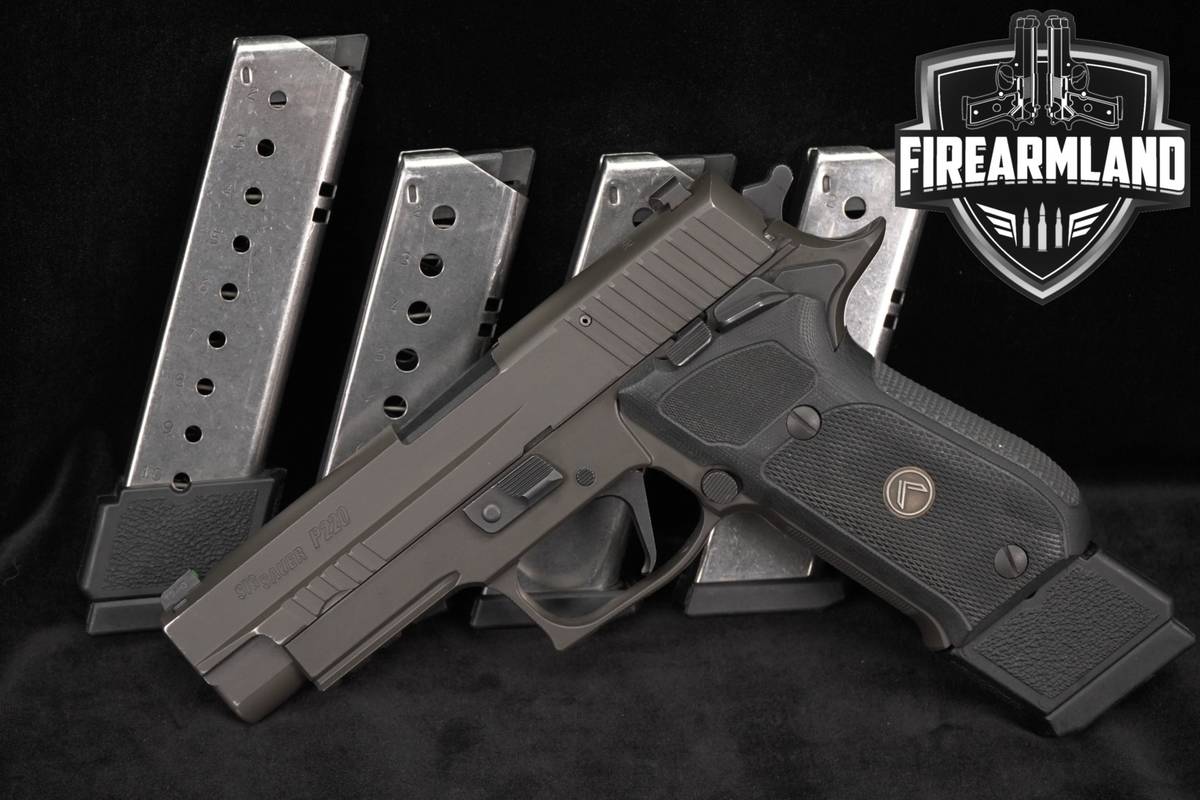 Sig Sauer P220 Legion SAO 45 ACP 4.4" P 220 +5 MAGS