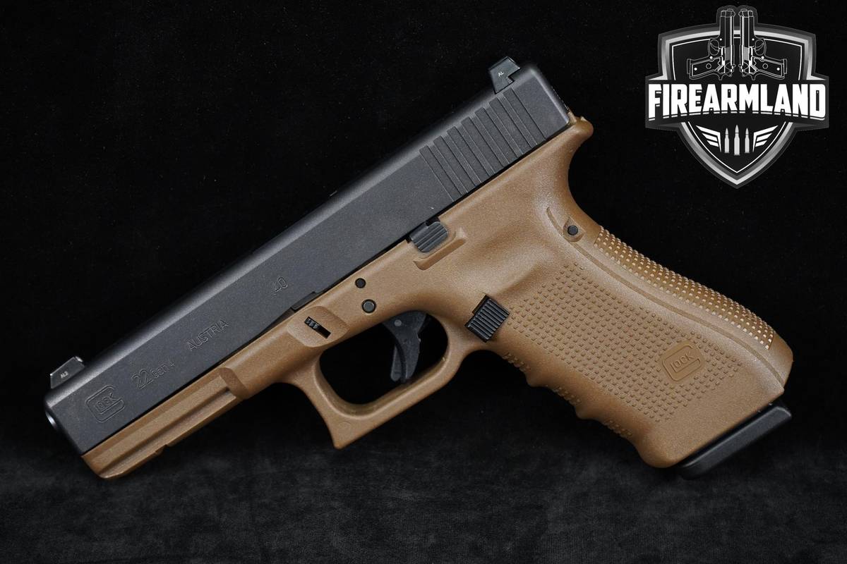 Glock 22 Gen4 40 S&W 4.49" Two-Tone FDE G22 Gen 4 +7 MAGS