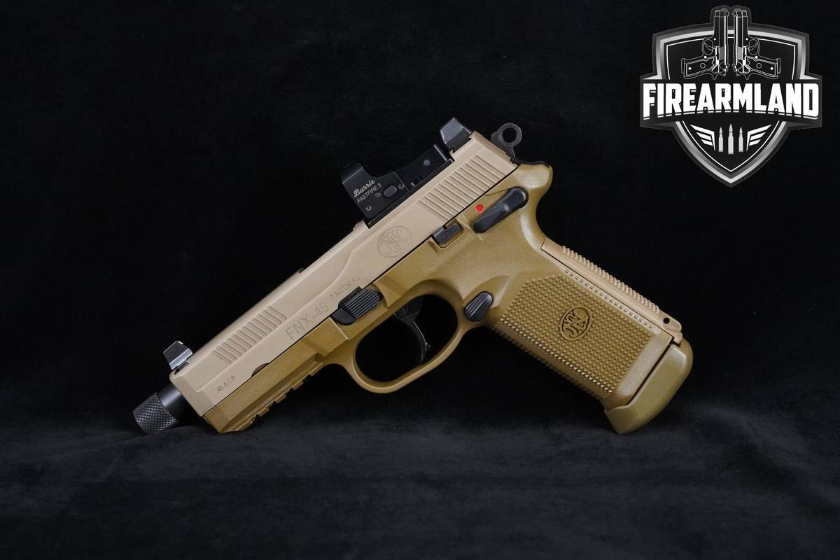 FN FNX-45 Tactical 45 ACP FNX-45 FNX-45T 45 AUTO +5 MAGS & ORIG CASE