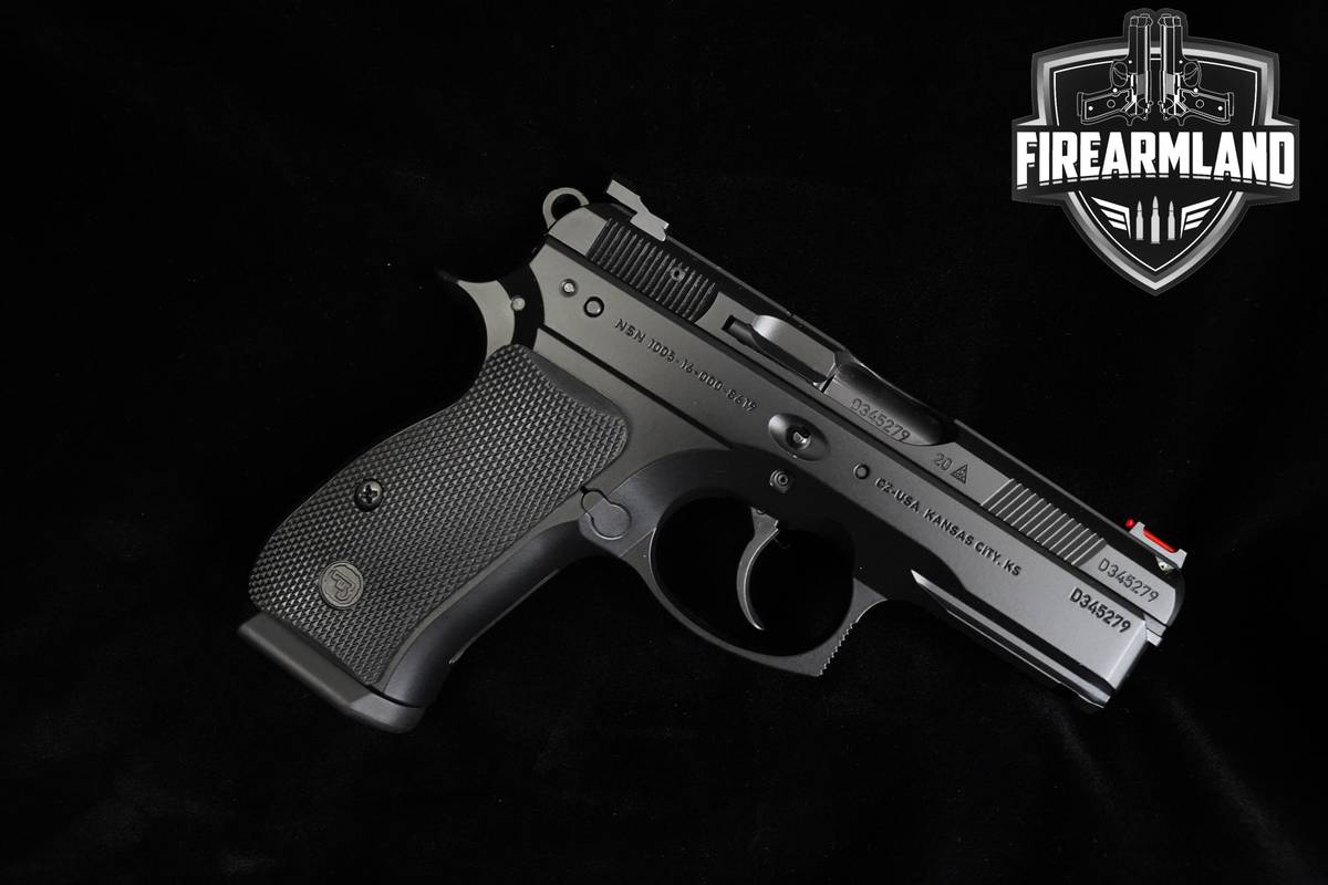 CZ 75 P-01 9mm 3.75" Black Polycoat CZ CZ75 +2 MAGS & ORIG CASE