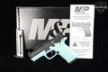 Smith & Wesson (S&W) M&P 22 Compact .22 LR Black/Tiffany Blue in Excellent Condition Image 2