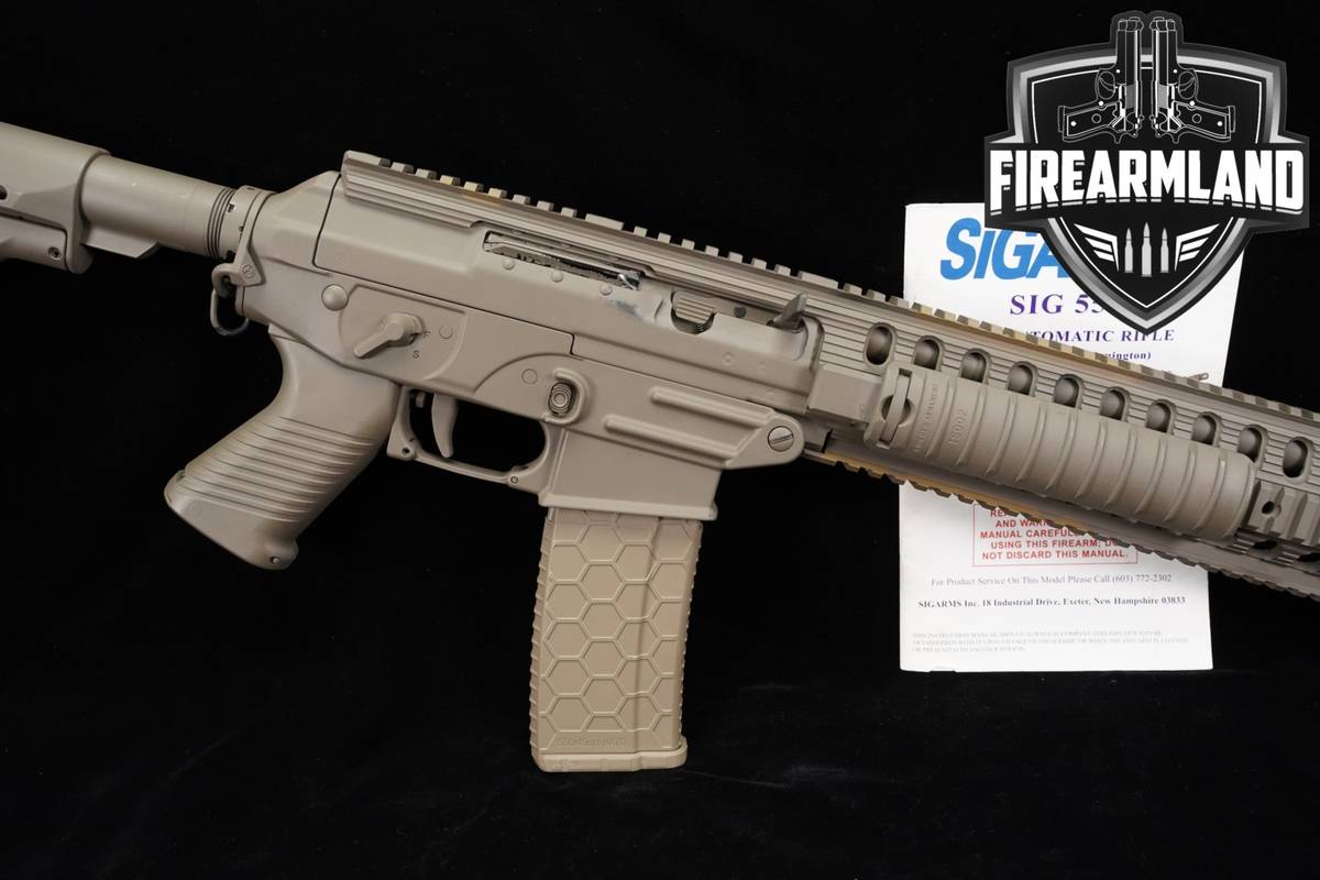 QUAD RAIL Sig Sauer 556 SWAT 5.56 NATO 16" Tan