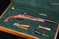 Pedersoli Howdah Hunter "Kombo" .50 BPM (Black Powder) Color Case Hardened/Blued in Excellent Condition Image 2