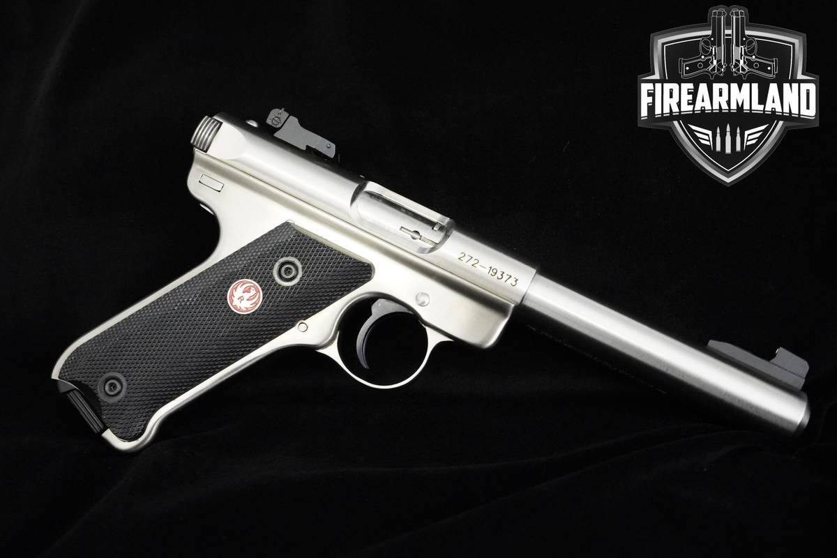 Ruger Mark III Target 22LR 5.5" Ruger-Mark III Mark-3 MkIII 4MAGS & HOLSTER