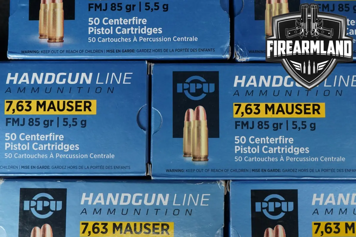 300 RDS! 7.63mm Mauser Ammo 7.63 Ammunition