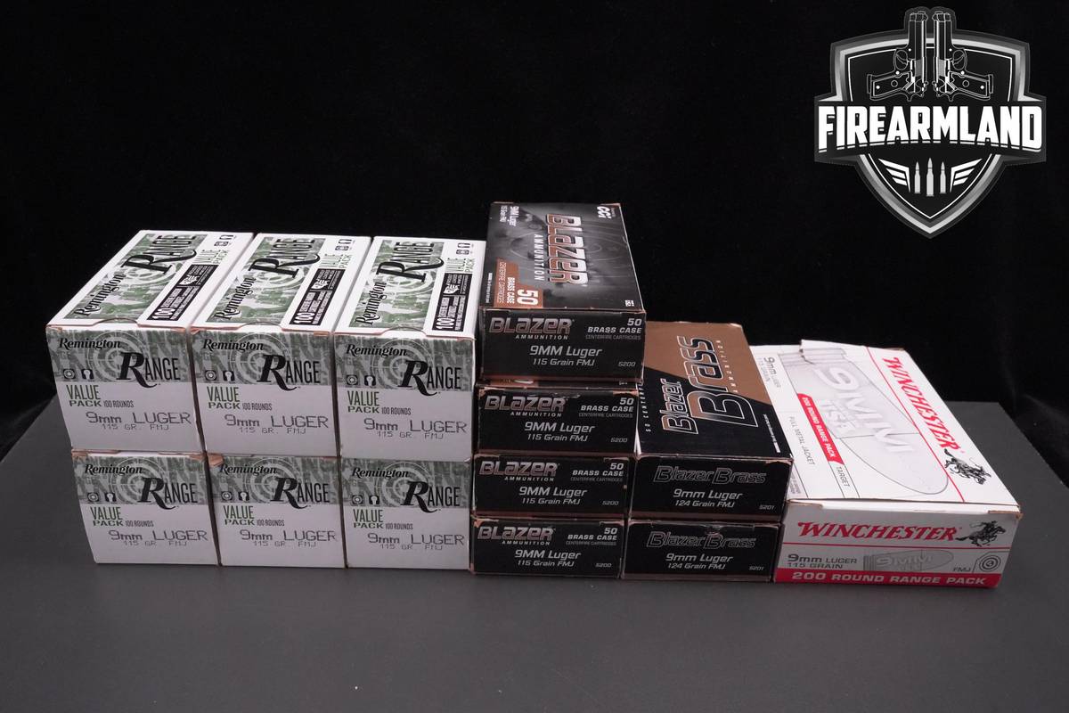 9MM Ammo 9-MM Ammunition 1100 ROUNDS