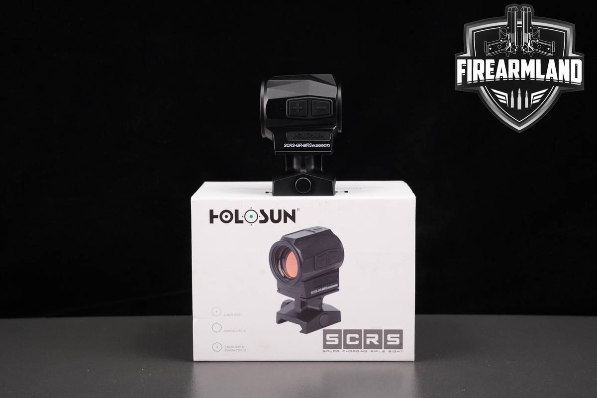 Holosun SCRS-GR-MRS 2 MOA Green Dot & 65 MOA Circle Reticle +ORIG BOX