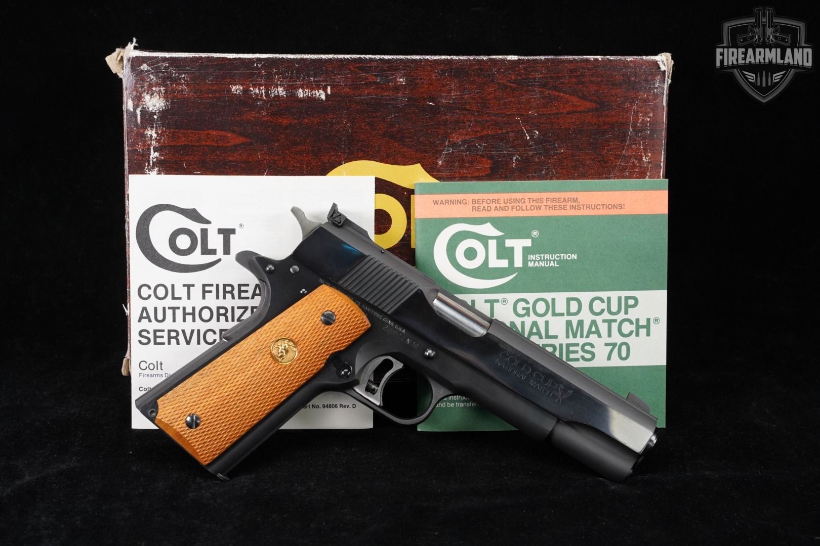 Vintage 1982 Colt Gold Cup National Match 1911 | Sold