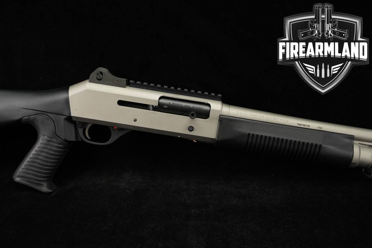 Benelli M4 Tactical H2O Gen 2 12-Gauge 18.5" CERAKOTE M-4 Titanium