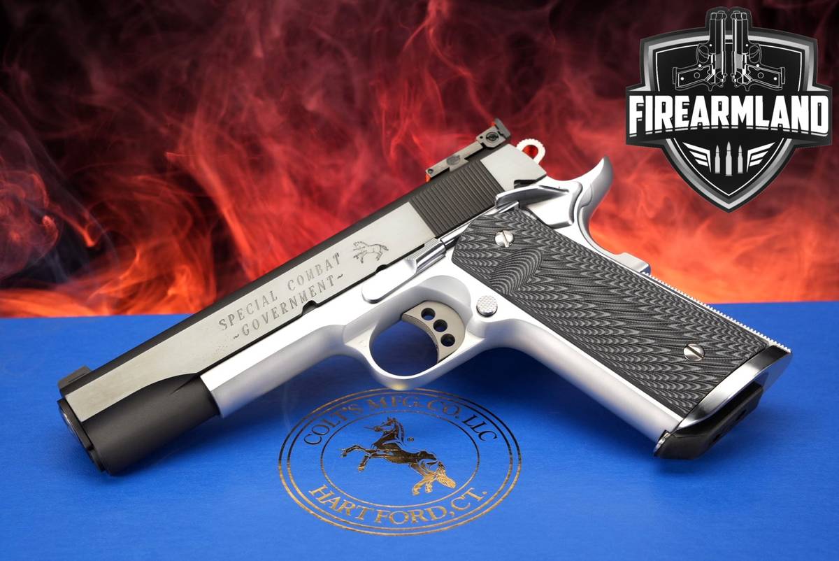 Colt Special Combat Government Custom Shop; Competition 1911 5" +ORIG BOX