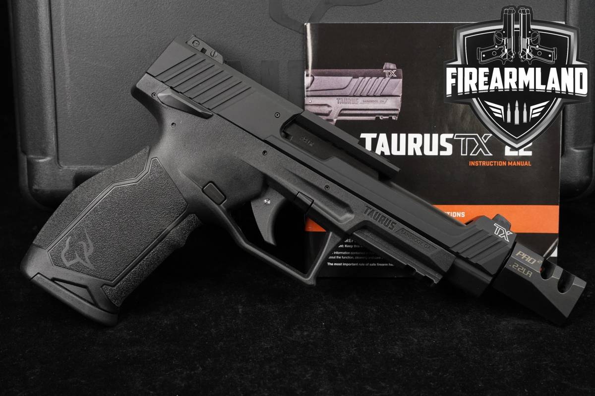 COMPENSATED! Taurus TX22 Competition SCR 22LR 5.4" MAGS & ORIG CASE