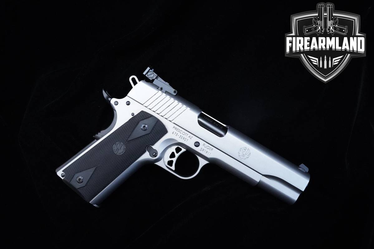 Ruger SR1911 10mm 1911 5" Ruger 1911 SR-1911 +2 MAGS & ORIG CASE