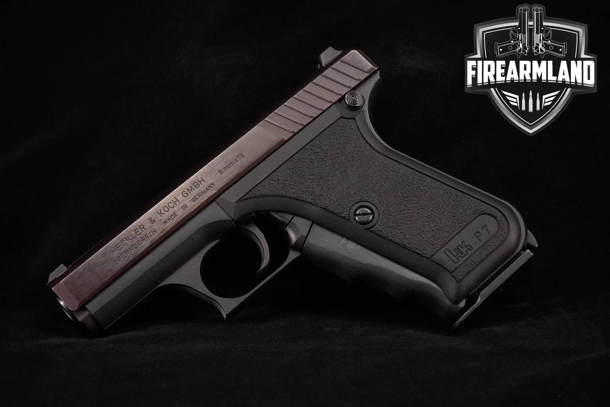 1980 Heckler & Koch H&K HK P7 9mm 4.13" Blued