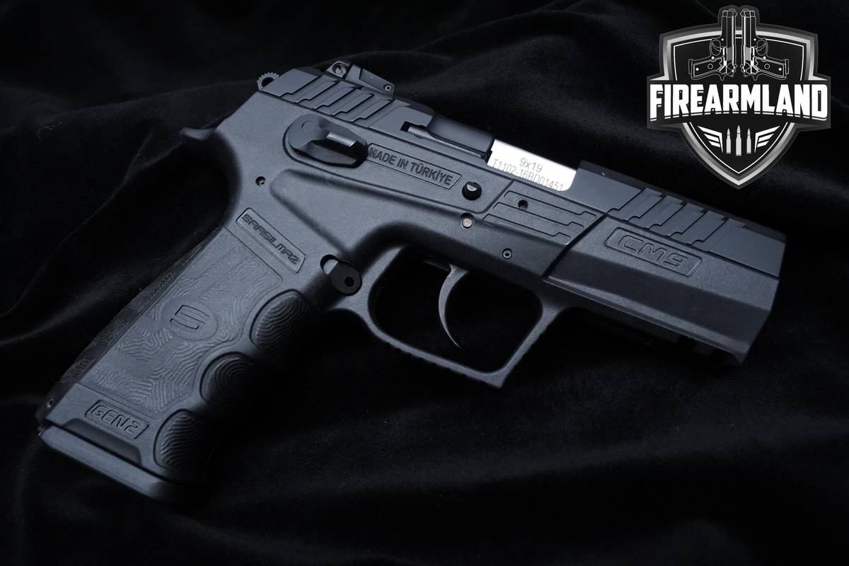 Sarsilmaz (SAR) CM9 Gen2 9mm 3.8" CM9 +3 MAGS & ORIG CASE