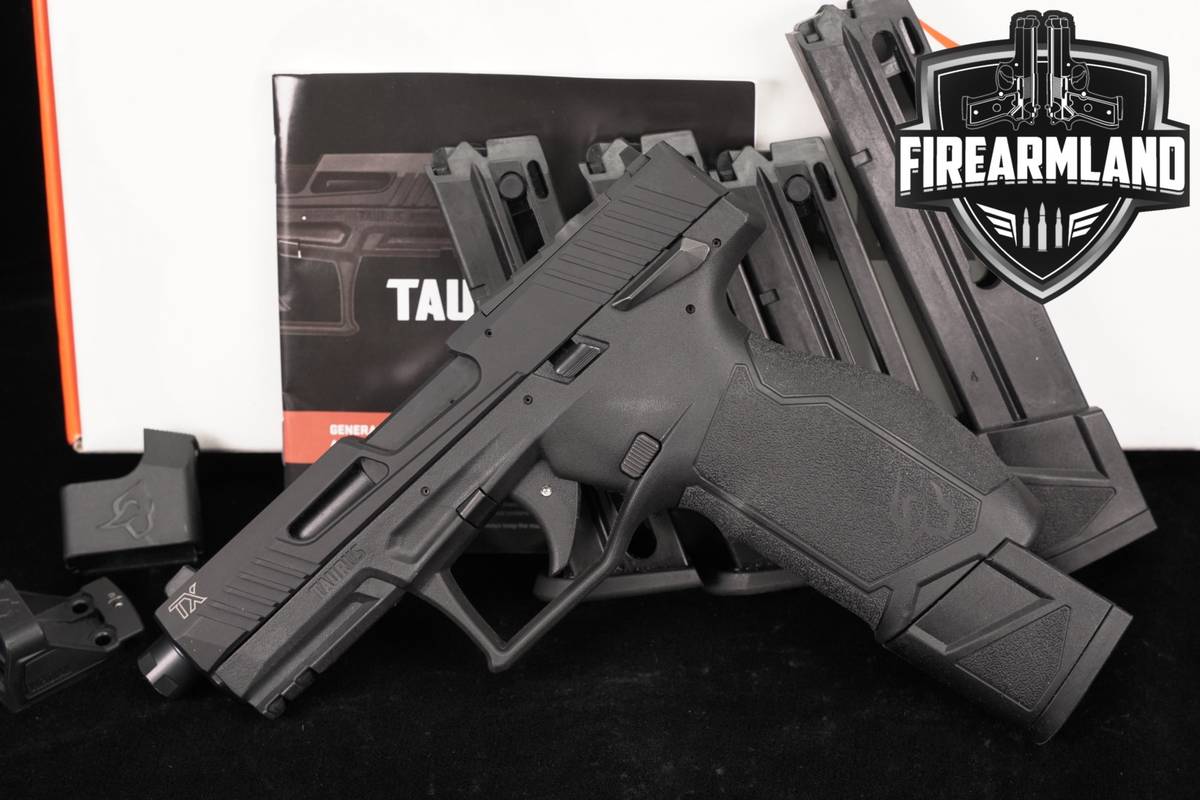 Taurus TX22 T.O.R.O Gen 2 22LR 4.6 TX 22 +5 MAGS, ORIG BOX, VIRIDIAN OPTICS