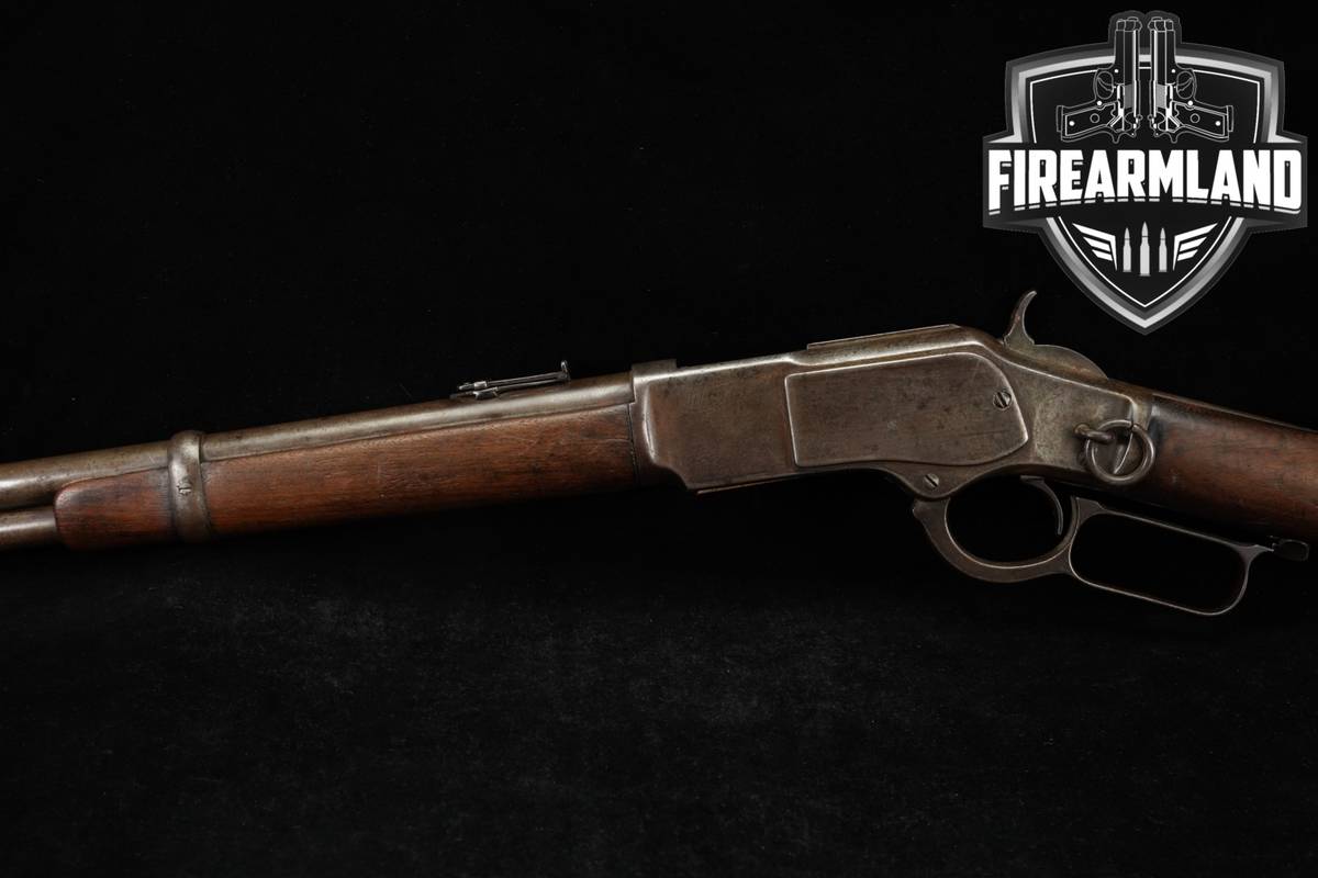 ANTIQUE 1889 Winchester Model 1873 Third Saddle Ring Carbine 44-40 Win SRC