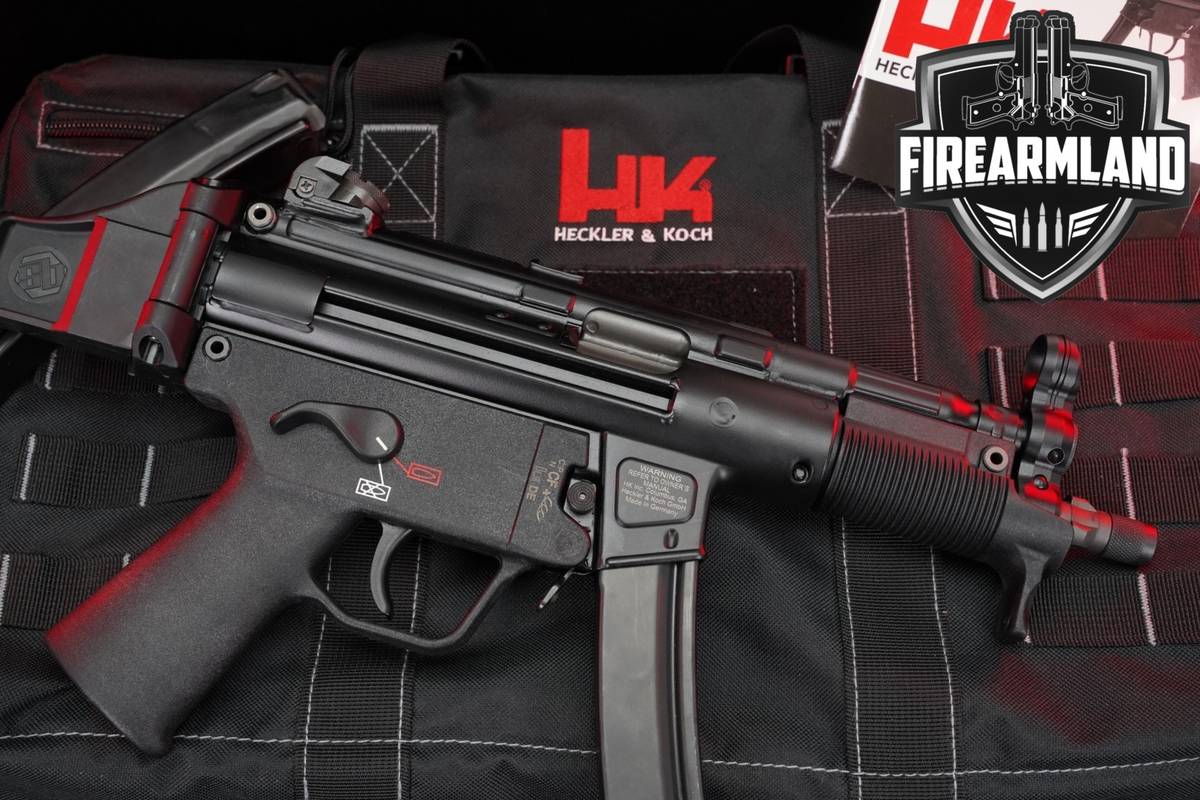 Heckler & Koch H&K SP5K-PDW 9mm MP5 Type +ORIG CASE