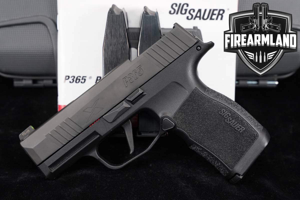 Sig Sauer P365X X-Series RXZ 9mm Optics-Ready P 365X P365 +3 MAGS, OG CASE