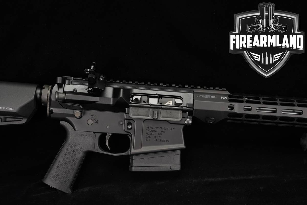 Aero Precision M5 Fixed Mag ATLAS S-ONE 16" M 5 M-LOK +CVLIFE BIPOD