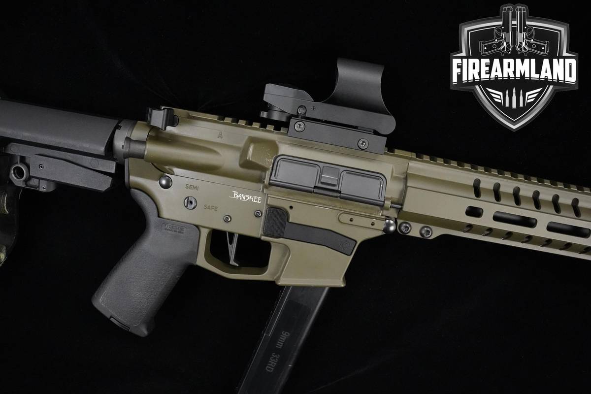 CMMG MkGs Banshee 9mm AR-9 AR OD Green CMMG Banshee