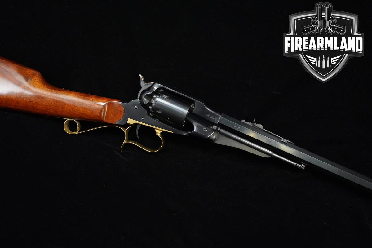 2006 A Uberti Model 1858 New Army Target Carbine 44 BPM 18" Blued Uberti
