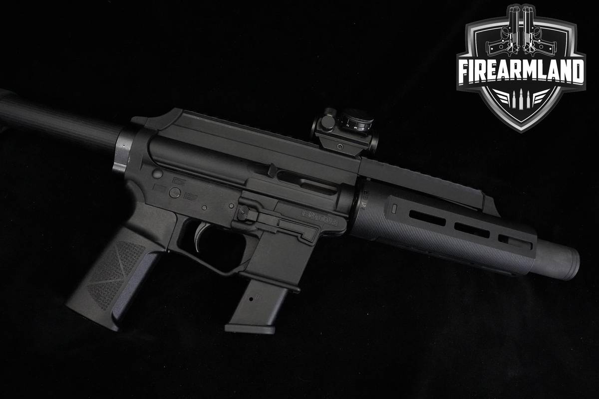 Extar EP9 9mm 6.5" Anodized Black Extar +OPTIC