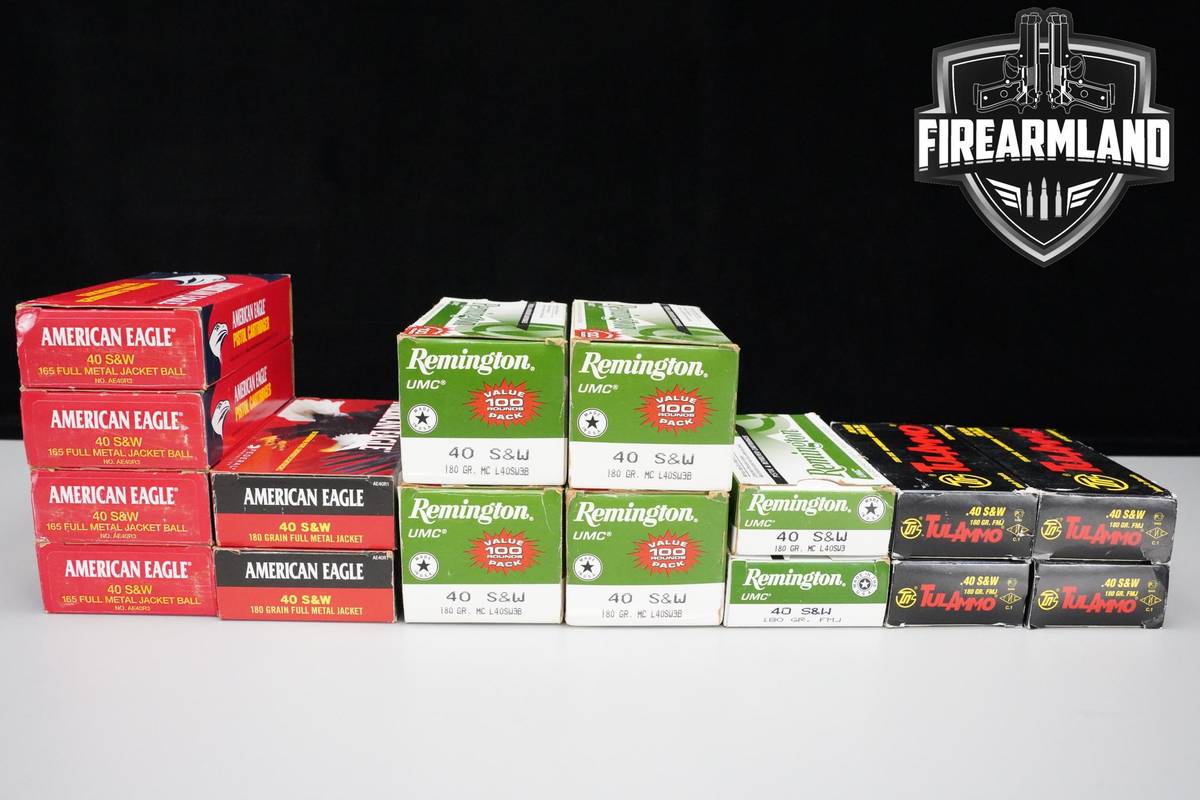 40 S&W Ammo 40-S&W Ammunition 1000 ROUNDS
