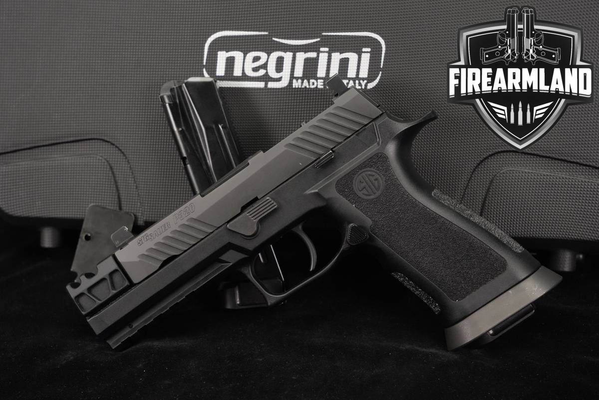 SIG Sauer P320 X-Comp X-Series 9mm 3.9 PMM DUAL-PORT COMPENSATOR +2 MAGS