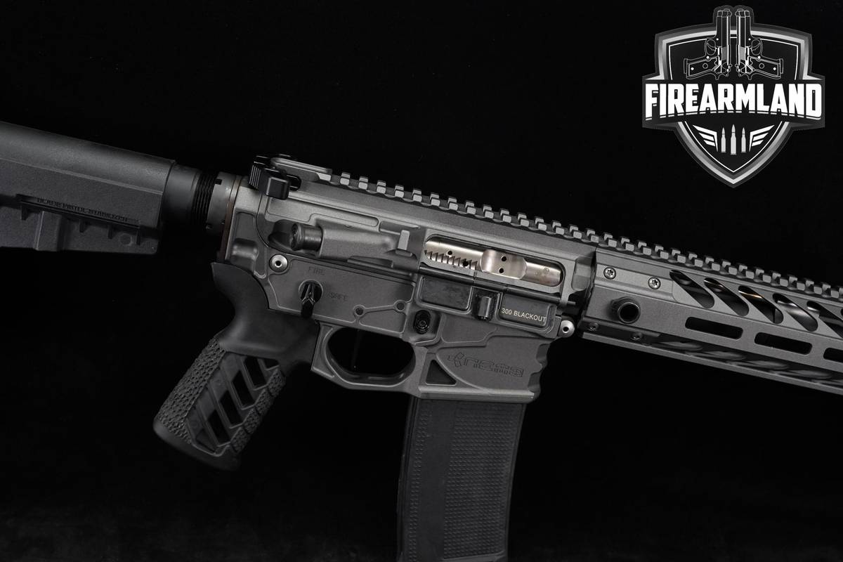 Nemo Arms Battle-Light 1.0 Pistol 300-Blackout AAC 8" Tungsten Gray +2 MAGS