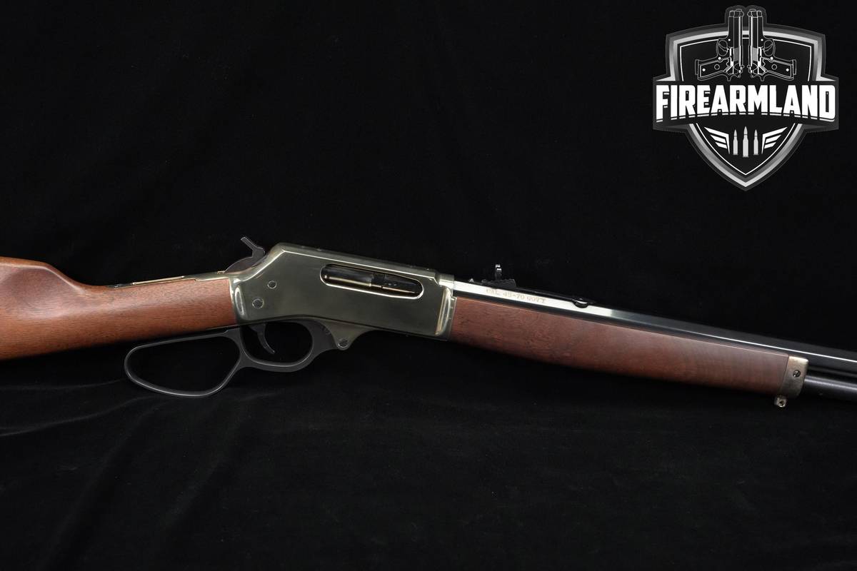 Henry Model H010B Brass Lever Action .45-70 Govt 22" H010-B +ORIG BOX