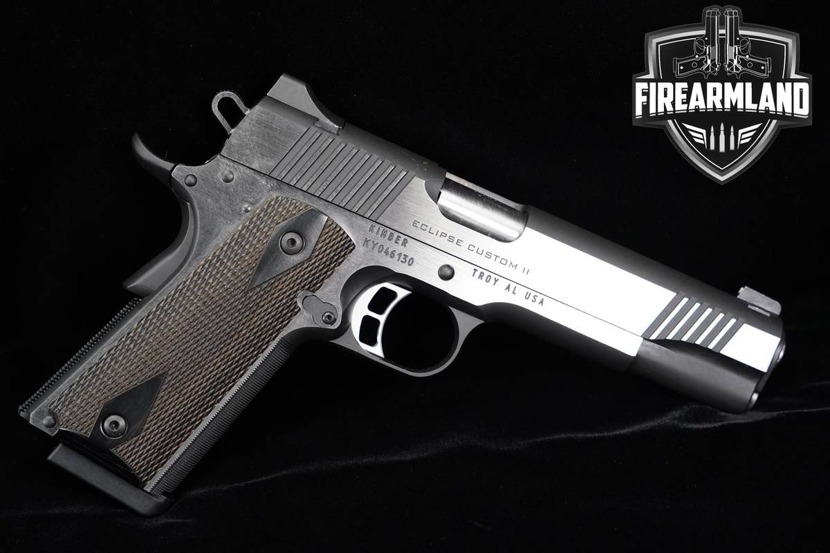Kimber Eclipse Custom II 10mm 1911 5" Stainless +2 MAGS & CASE