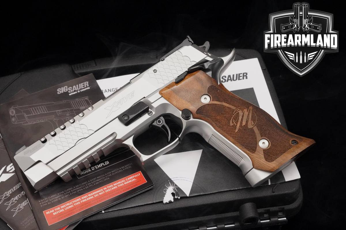 LAST CHANCE Sig Sauer P226 X-Five Club30 Silver German Mastershop Sig 9mm