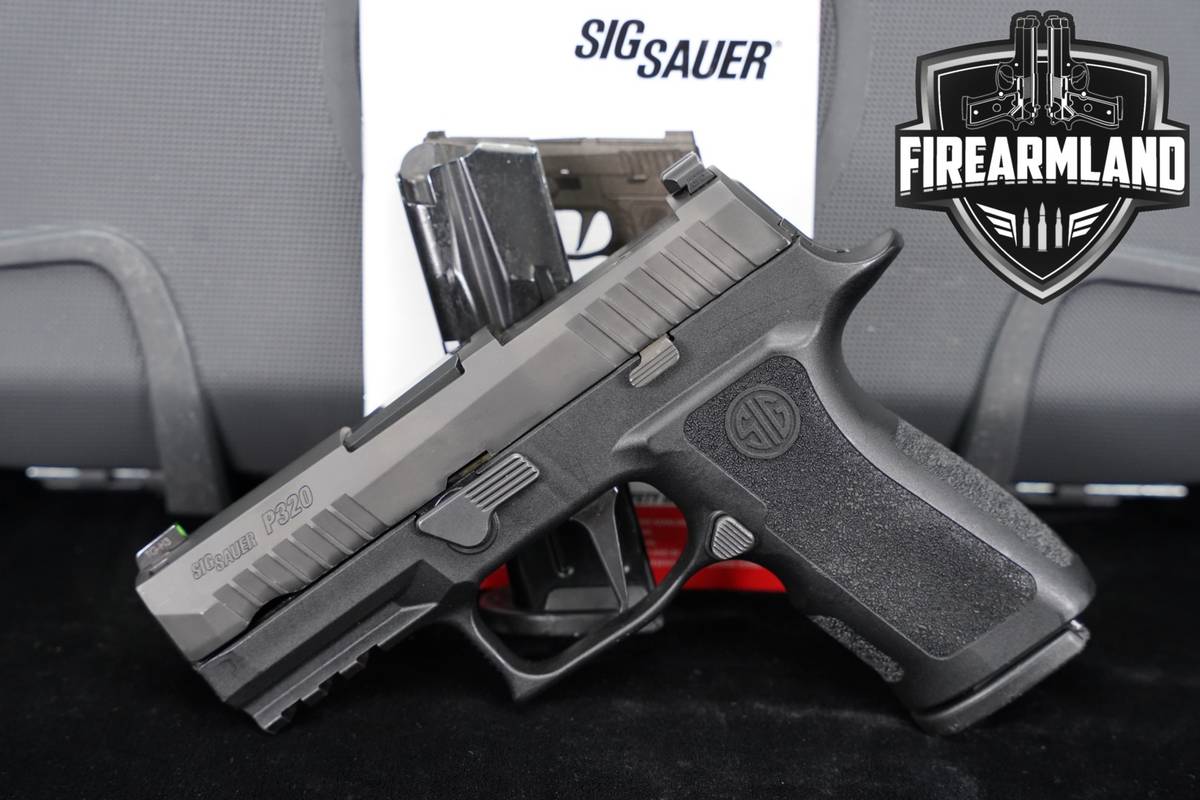 Sig Sauer P320 Compact PRO 9mm 3.9" Optic Ready +2 MAGS & ORIG CASE