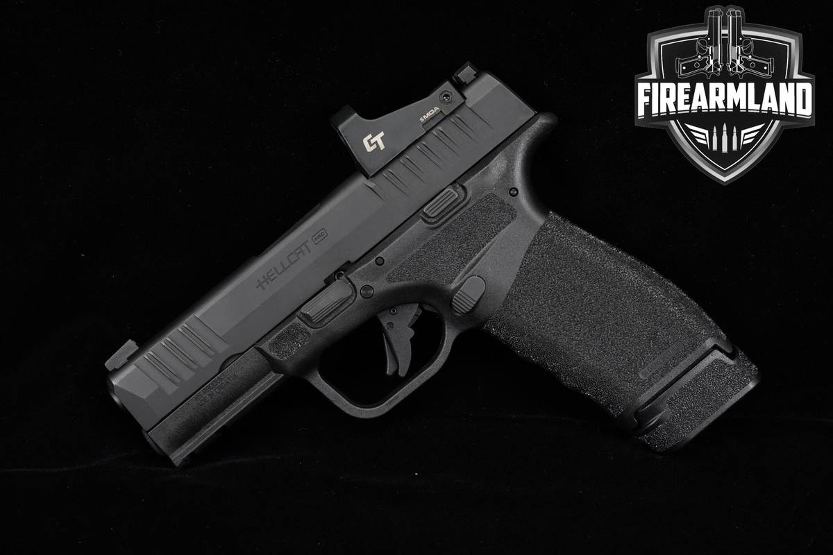 Springfield Armory Hellcat Pro OSP 9-mm 3.7 +5 MAGS, ORIG BOX, CASE & OPTIC