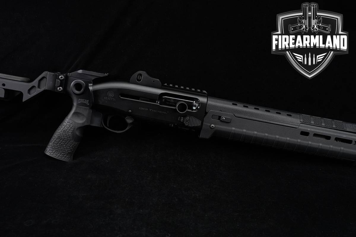 LIKE-NEW Beretta 1301 Tactical C Mod 2 12-Gauge 18.5" Synthetic +UPGRADES
