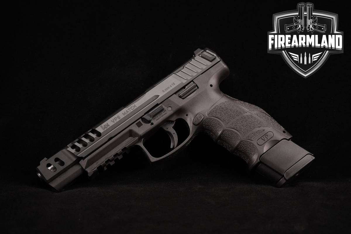 Heckler & Koch H&K-HK VP9 Match 9mm 5.5" VP-9 +ORIG CASE