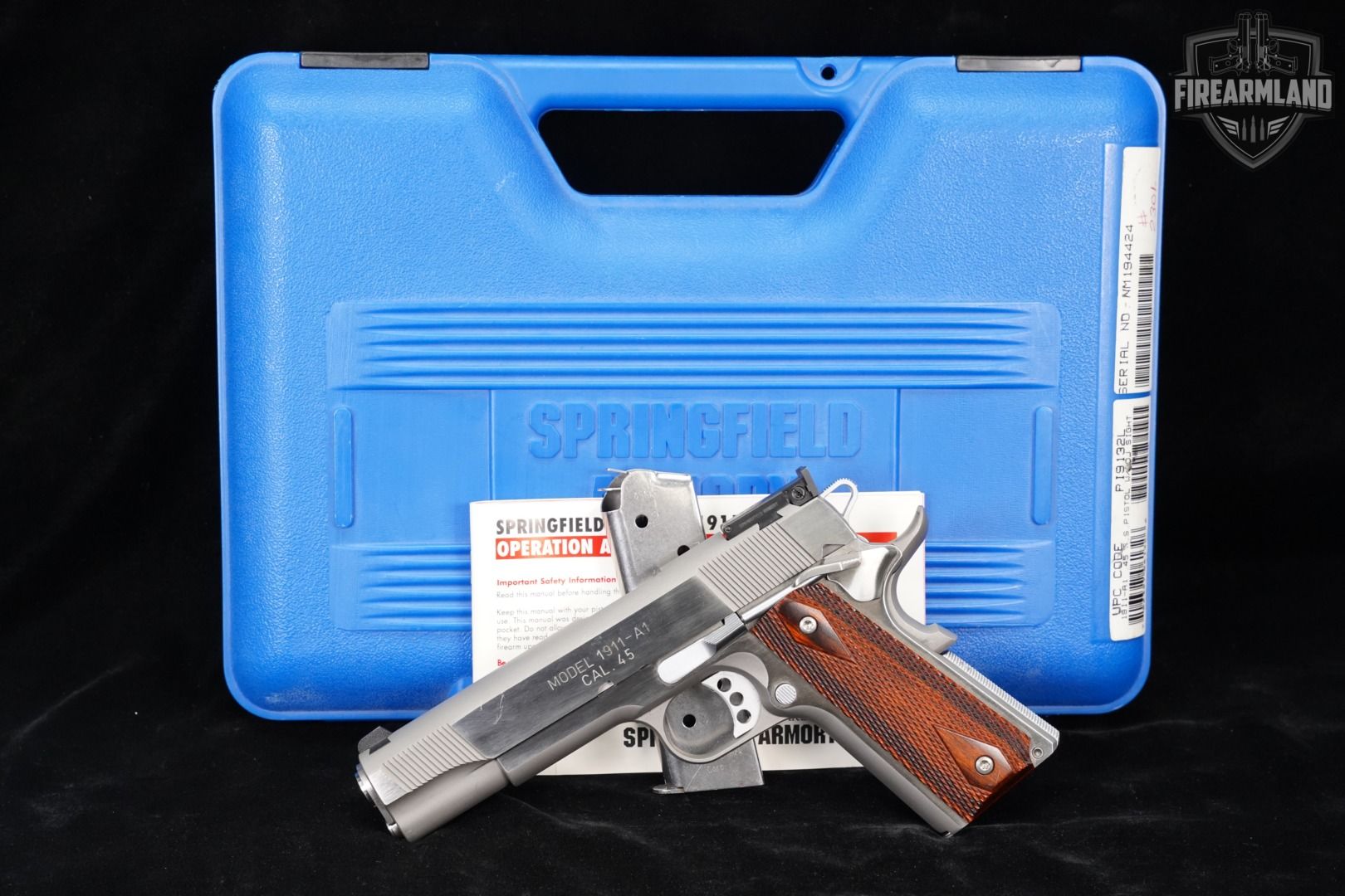 Springfield Armory 1911-A1 Loaded Target .45 ACP 5