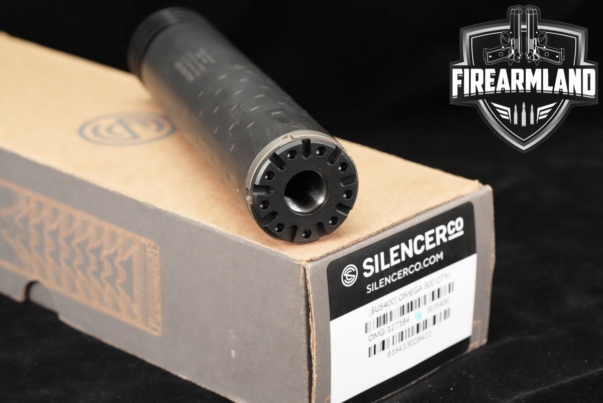 SilencerCo Omega300 .30 caliber 7" Suppressor Omega 300 Silencer