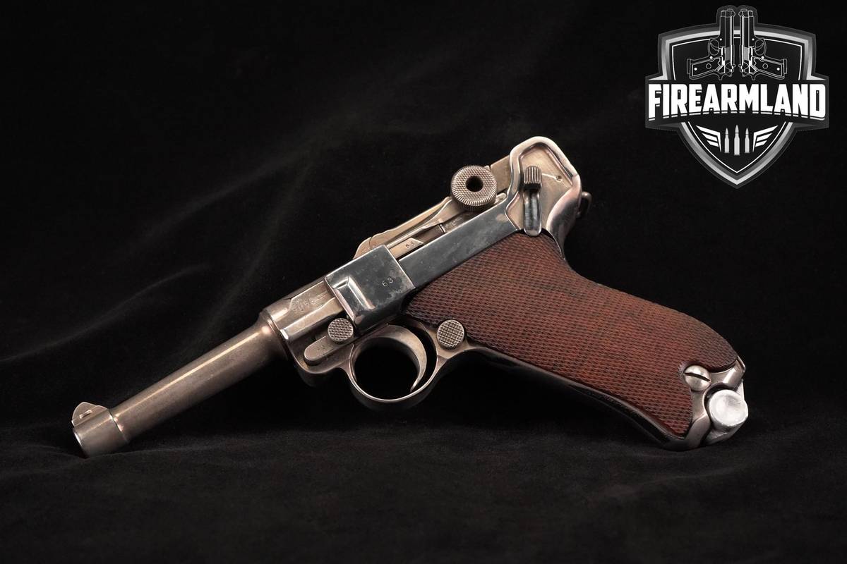 1915 DWM P.08 9mm Luger 4" P08 P 08